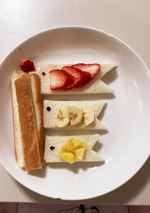 こどもの日　朝食　-レシピのメイン写真