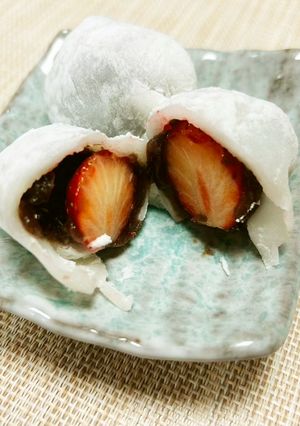 3種のイチゴ大福-レシピのメイン写真
