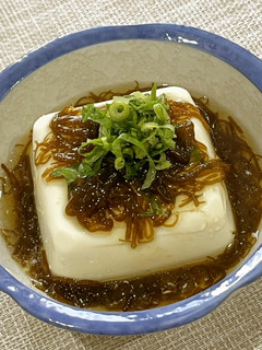 ヘルシー!ダイエットや腸活に♪豆腐もずく-レシピのメイン写真