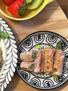 餃子の皮アスパラベーコン巻き-レシピのメイン写真