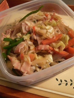 ヘルシーしらたきの焼うどん風☆-レシピのメイン写真