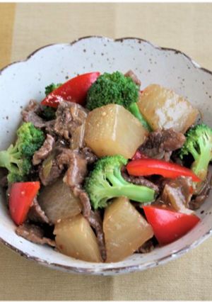大根と牛肉の減塩ピリ辛オイスター煮込み-レシピのメイン写真