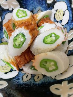 オクラちくわ-レシピのメイン写真