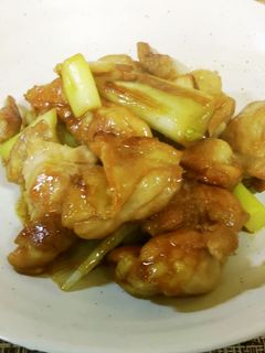 鶏肉とネギの甘辛焼き-レシピのメイン写真