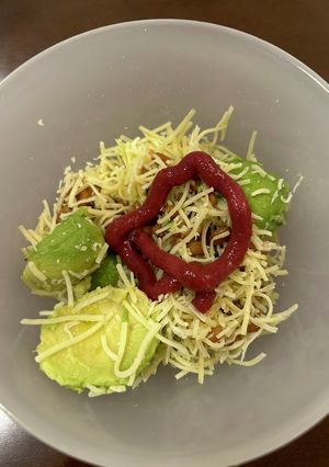 アボカド納豆チーズ練り梅和え-レシピのメイン写真