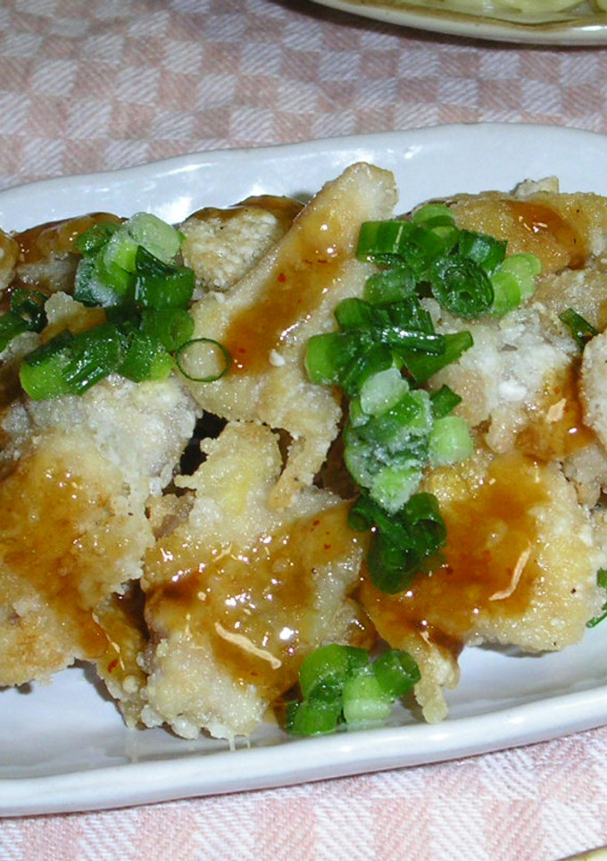 鶏皮の唐揚げ-レシピのメイン写真