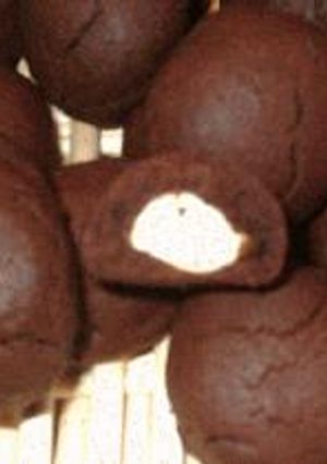 クリームチーズ in　まっくろクッキー！-レシピのメイン写真
