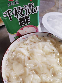 甘酢生姜をお多福千枚漬酢で作ってみた-レシピのメイン写真