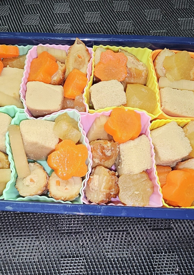 ちくわinつくねの煮物(弁当用)-レシピのメイン写真
