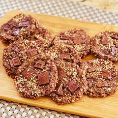 รูปของ オートミールとバナナのダイエットクッキー