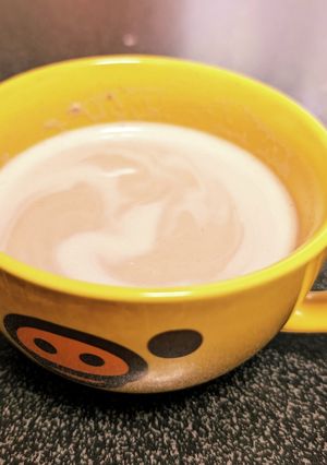 ミルメークにきな粉足しちゃいました！-レシピのメイン写真