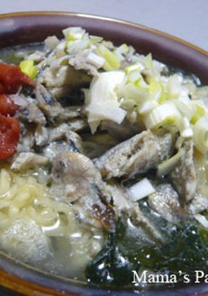 オイルサーディンラーメン-レシピのメイン写真
