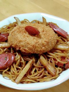フランクフルト焼きそば-レシピのメイン写真