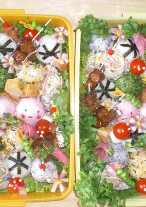 おむすび弁当✿-レシピのメイン写真