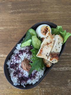 鶏むね肉のレモンペッパー焼き弁当★-レシピのメイン写真