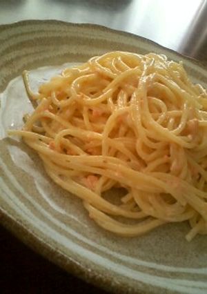 鮭のチーズクリームパスタ-レシピのメイン写真