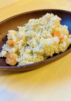 炊飯器で栄養満点◎エビピラフ-レシピのメイン写真