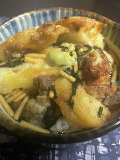 豚バラ大根天ぷら茶漬け-レシピのメイン写真