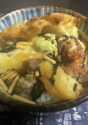 豚バラ大根天ぷら茶漬け-レシピのメイン写真