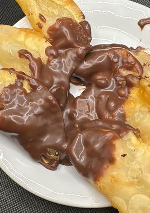 濃厚！みかんとチョコのみかんチョコパイ-レシピのメイン写真