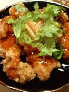 から揚げの甘酢あんかけ-レシピのメイン写真