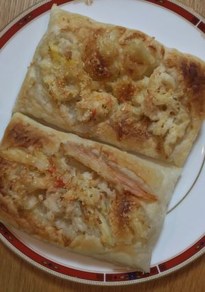 かにマヨと粉チーズのパイ-レシピのメイン写真