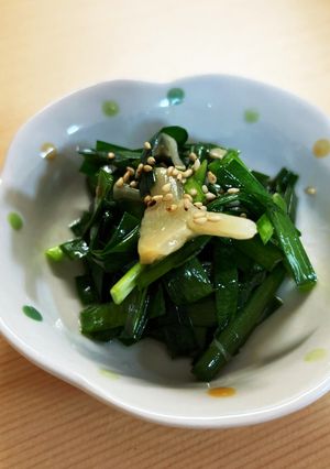 【3分レシピ】ニラとメンマの和え物-レシピのメイン写真