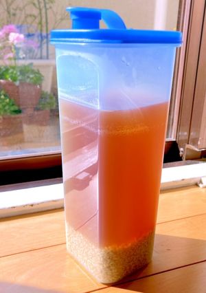 玄米酵母液-レシピのメイン写真