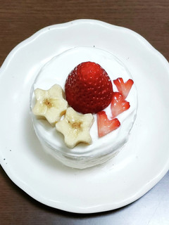 一歳の誕生日ケーキ-レシピのメイン写真