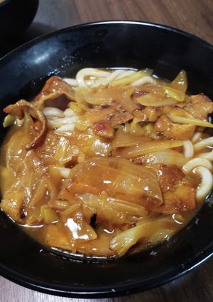 絶品カレーうどん-レシピのメイン写真