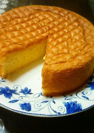 ふんわり☆ふわっふわっのスポンジケーキ-レシピのメイン写真