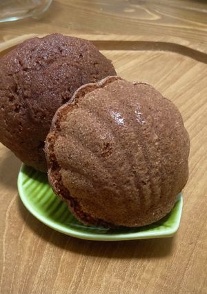 米粉で作る　焦バターのショコラマドレーヌ-レシピのメイン写真