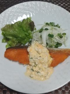 タルタルソース&鮭のムニエル-レシピのメイン写真