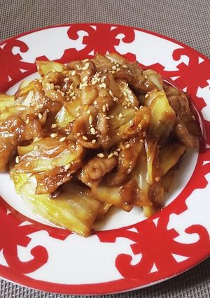 ◆コツ有♡豚肉とキャベツの甘辛炒め◆-レシピのメイン写真