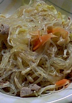 春雨入り野菜炒め-レシピのメイン写真