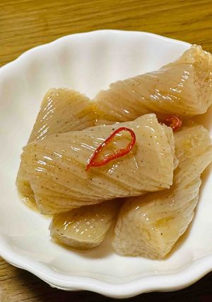 ねじりこんにゃくのピリ辛炒め-レシピのメイン写真