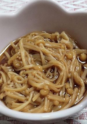 10分でできる!簡単なめたけ-レシピのメイン写真