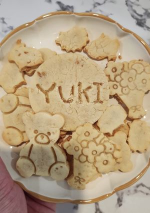 【犬用】りんごクッキー-レシピのメイン写真
