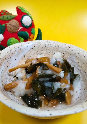 わかめ入りなめこおろし和え　-レシピのメイン写真