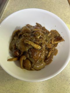 なめこの醤油炒め-レシピのメイン写真