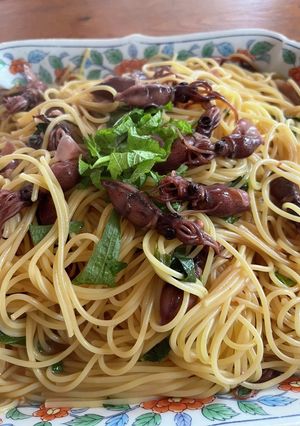 ホタルイカと紫蘇のパスタ-レシピのメイン写真