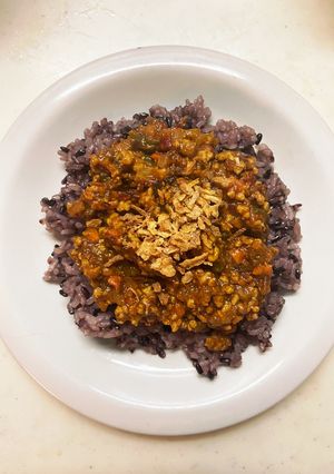 給食の先生のキーマカレー-レシピのメイン写真