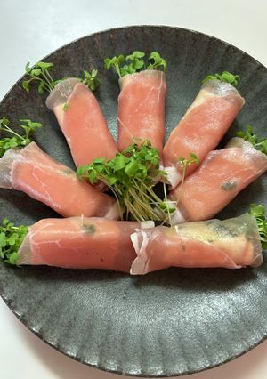 生ハムで簡単！美味しいおつまみ！-レシピのメイン写真