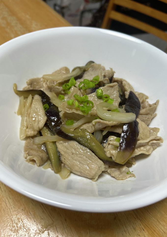 豚肉と茄子のポン酢炒め おゆみ風-レシピのメイン写真