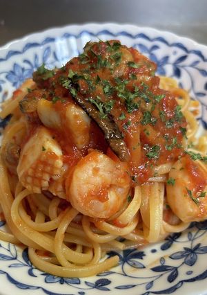 簡単で飽きない ペスカトーレ-レシピのメイン写真