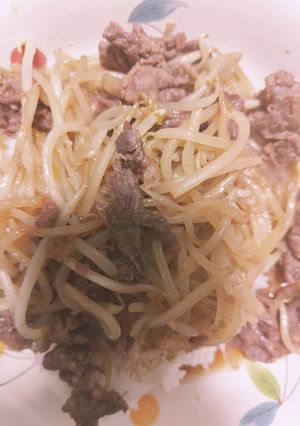 牛もやし丼-レシピのメイン写真