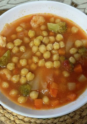 野菜たっぷりトマトスープ-レシピのメイン写真