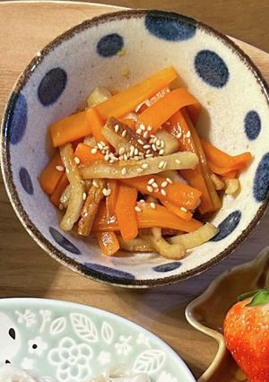 きんぴらにんじん-レシピのメイン写真