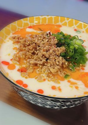 豆乳坦々そうめん-レシピのメイン写真