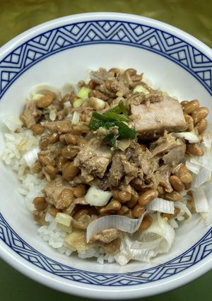 カツオと納豆の丼　201-レシピのメイン写真